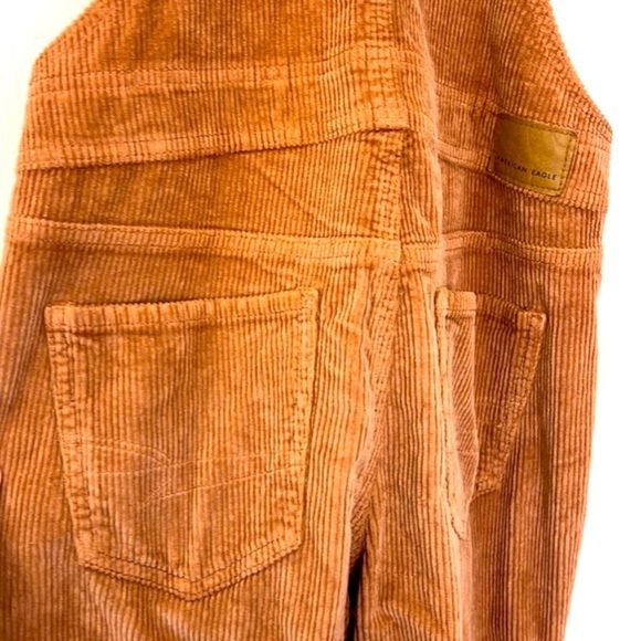 American Eagle - NWT Pink Corduroy Adjustable Straps With Pockets Overalls XS - Picture 13 of 14